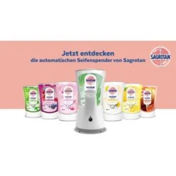 Sagrotan No-Touch Starter-Set Lotusblüte & Kamillenöl, Flüssigseife, Automatischer Seifenspender, 250ml -Einrichtungsgeschäft a5dad80d4c62aa176d71370a207a82f225631cc8 seife sagrotan no touch starter set lotusbluete