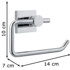 Tesa Toilettenpapierspender Hukk, 40246, Ohne Bohren, Metall, Für 1 Kleinrolle, Silber -Einrichtungsgeschäft a6e7d6c30a32393d58a09479105ea4719f84a58b toilettenpapierspender tesa hukk 40246