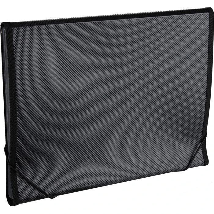 Fächermappe A4 Kunststoff Schwarz 12 Fächer 4 Fächermappe A4 Kunststoff Schwarz 12 Fächer – Bild 2