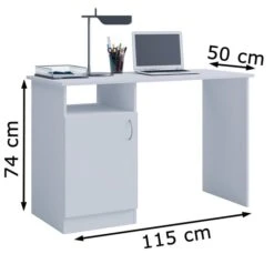 VCM Schreibtisch Desas, 913248, Weiß, Mit Standcontainer, Maße: 115 X 50cm 9 VCM Schreibtisch Desas, 913248, Weiß, Mit Standcontainer, Maße: 115 X 50cm -Einrichtungsgeschäft a9951d34da4c2ef0a8bbca93502813f7205b13f6 schreibtisch vcm desas 913248 weiss