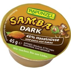 Rapunzel Brotaufstrich Samba Dark, BIO, Zartbitter Schoko-Nuss-Creme, 11 Stück, 495g -Einrichtungsgeschäft a9acce2f7f9ca15c6656c616773e075c3399bbd4 brotaufstrich rapunzel samba dark bio