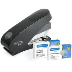 RAPESCO Heftgerät 1466 ECO Luna Less Effort, Heftleistung 50 Blatt, Schwarz -Einrichtungsgeschäft ac3dd63f4673cdb6db7472910094a3f8cc04a0be heftgeraet rapesco 1466 eco luna less effort