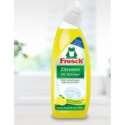 Frosch WC-Reiniger Zitrone Bio-Qualität, Gegen Kalk & Urinstein, Mit Zitronenfrische, 750ml -Einrichtungsgeschäft ac7f700702311074fb4b3d8ac3e1f4497ff8e8b8 wc reiniger frosch zitrone bio qualitaet