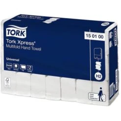 Tork Papierhandtücher Xpress Multifold, 150100, H2, 1-lagig, Interfold-Falz, 19,6 X 25,5cm, 4830 Stück -Einrichtungsgeschäft af866c62ba46acb9987460f8db59e933e01fbdf1 papierhandtuecher tork xpress multifold 150100 h2