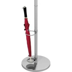 Kerkmann Garderobenständer Stilo, 6903, Mit 2 X 5 Haken, Metall, Alusilber -Einrichtungsgeschäft b124ff77838fc2dc8b64e590dfe8d8f510f59d05 garderobenstaender kerkmann stilo 6903