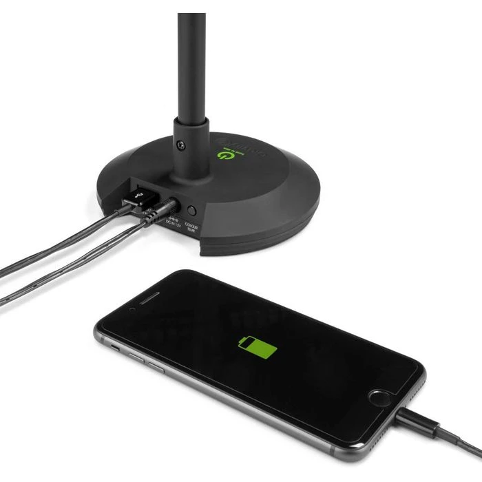 Gravity Schreibtischlampe PL 2B LED, Dimmbar, USB, Standfuß, Schwarz 4 Gravity Schreibtischlampe PL 2B LED, Dimmbar, USB, Standfuß, Schwarz – Bild 2