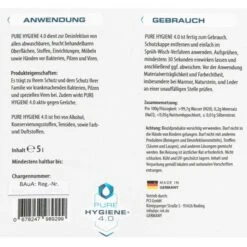 Salis-Clean Pure Hygiene 4.0 Hände- Und Flächendesinfektion, 5 Liter, Desinfektionsmittel -Einrichtungsgeschäft b3f5e19a92f8798f7d8308271fe6e425d15933c7 desinfektionsmittel salis clean pure hygiene 4.0