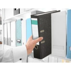 Grüner Balken Ordner A4, Breit, 8cm, Schwarz, Karton, Wolkenmarmor -Einrichtungsgeschäft b6fd2fdbe051c4606d09efe04fb04abe6b8adcb9 ordner gruener balken karton a4 8cm