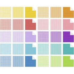 Ursus Faltblätter 2975599F, Mini Designs, 15 X 15cm, 80g/m², 10 Farben Sortiert, 100 Blatt -Einrichtungsgeschäft b899a3d697ddbc46ff00cdb86434c40e211e4014 faltblaetter ursus 2975599f mini designs