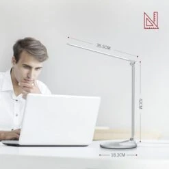 TaoTronics Schreibtischlampe TT-DL069 LED, Dimmbar, USB, Qi-Ladegerät, Standfuß 10 TaoTronics Schreibtischlampe TT-DL069 LED, Dimmbar, USB, Qi-Ladegerät, Standfuß -Einrichtungsgeschäft b99025ec514b1492e31adcf737550b35b1b99733 schreibtischlampe taotronics tt dl069 led