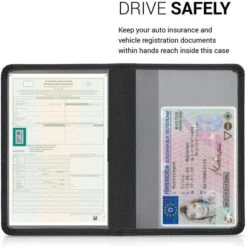 Kwmobile Ausweisetui Schwarz, 3 Fächer, 9,2 X 13cm, Kunstleder -Einrichtungsgeschäft ba5e1727e5f9dd9ffc4a478854b46c473d349e10 ausweisetui kwmobile