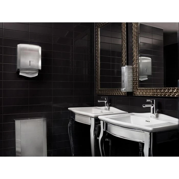 Katrin 988366 Handtuchspender M Edelstahl Für 500 4 Katrin 988366 Handtuchspender M Edelstahl Für 500 – Bild 2