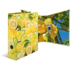 Herma Ordner 7114 Früchte, Karton, A4, 7cm, Motiv Zitrone -Einrichtungsgeschäft bb11a817fae18fd619c286aa916a7198852cc222 ordner herma 7114 fruechte karton a4