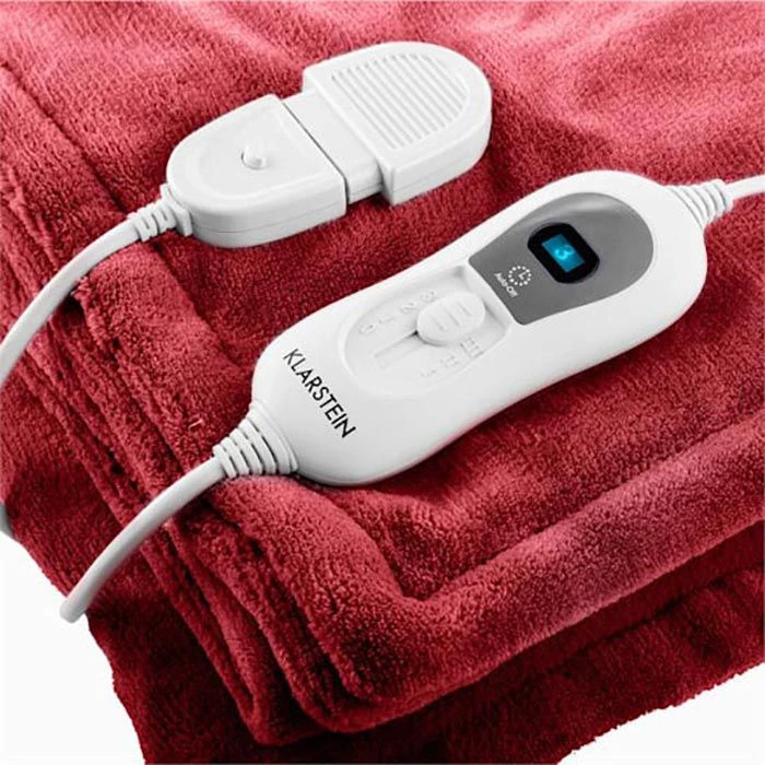 Klarstein Heizdecke Dr. Watson XL Rot, 180 X 130cm, Abschaltautomatik 4 Klarstein Heizdecke Dr. Watson XL Rot, 180 X 130cm, Abschaltautomatik – Bild 2