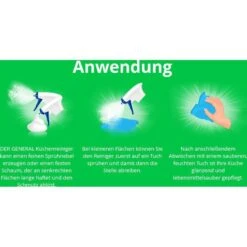Der-General Hygienereiniger Zitrone, Küchenreiniger, Spray, 500ml 12 Der-General Hygienereiniger Zitrone, Küchenreiniger, Spray, 500ml -Einrichtungsgeschäft bd1a964dd5fae3d2753183a687001e72a25a052b hygienereiniger der general zitrone