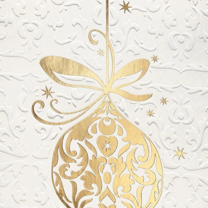 Sigel Weihnachtskarte DS049, Golden Fantasy, A6, Mit Umschlag, 10 Stück 5 Sigel Weihnachtskarte DS049, Golden Fantasy, A6, Mit Umschlag, 10 Stück – Bild 3