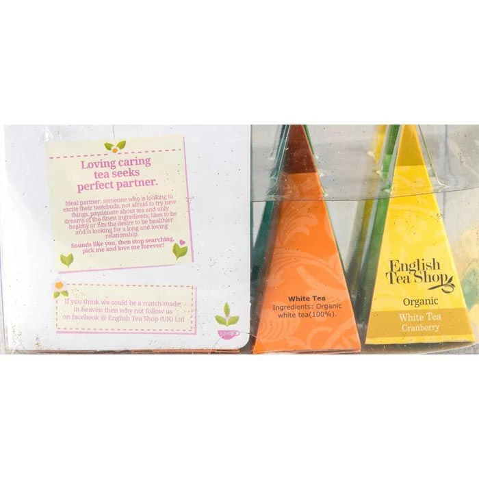 EnglishTeaShop Tee White Tea Collection, BIO, 4 Sorten A 3 Teebeutel 4 EnglishTeaShop Tee White Tea Collection, BIO, 4 Sorten A 3 Teebeutel – Bild 2