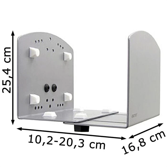 Ergotron PC-Halterung 97-468-202, Zur Wandmontage, Silber 4 Ergotron PC-Halterung 97-468-202, Zur Wandmontage, Silber – Bild 2