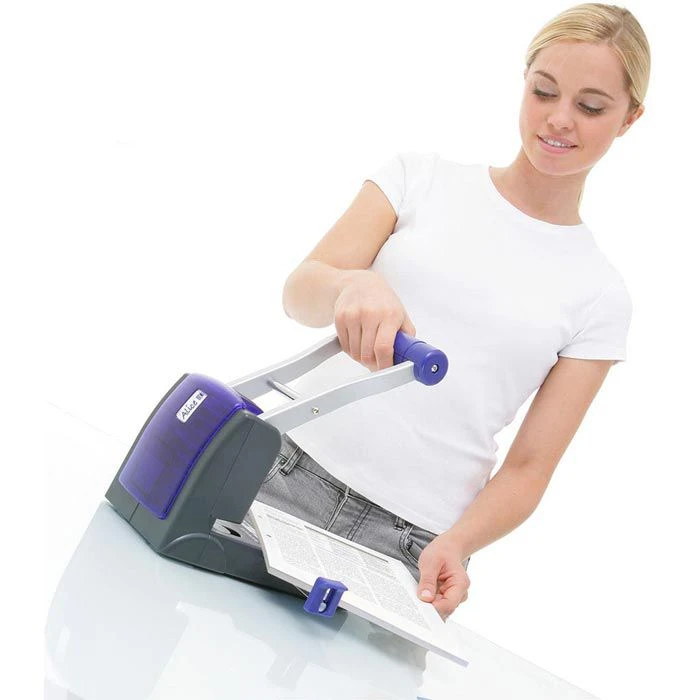 RAPESCO Locher ECO P1100, 0247, Schwarz/violett, Registraturlocher, Stanzleistung Ca. 100 Blatt 7 RAPESCO Locher ECO P1100, 0247, Schwarz/violett, Registraturlocher, Stanzleistung Ca. 100 Blatt – Bild 5