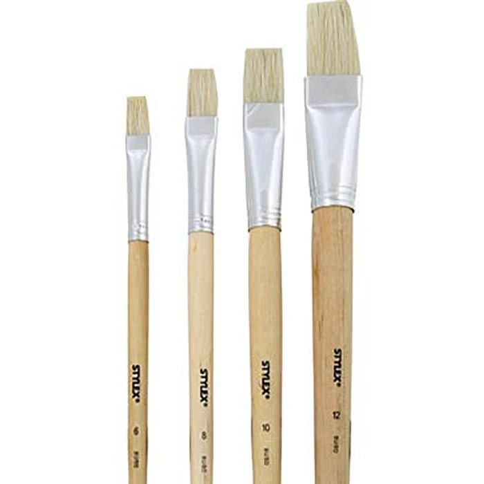 Stylex Pinsel 28682, 8 Stück, Borstenpinsel, 8 Verschiedene Größen 5 Stylex Pinsel 28682, 8 Stück, Borstenpinsel, 8 Verschiedene Größen – Bild 3