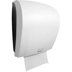 Katrin Handtuchspender Systemrollenspender XL, 40735, Kunststoff, Für Rollenhandtücher, Weiß -Einrichtungsgeschäft c60b5f05b5d5a29192a6551c3c75ea7f5868bdcd handtuchspender katrin systemrollenspender xl