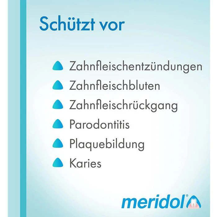 Meridol Zahnpasta Zahnfleischschutz, Doppelpack, Antibakteriell, Je 75ml, 2 Stück 6 Meridol Zahnpasta Zahnfleischschutz, Doppelpack, Antibakteriell, Je 75ml, 2 Stück – Bild 4
