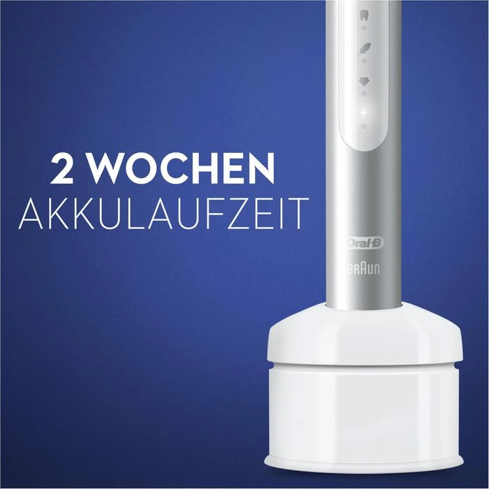 Oral B Oral-B Elektrische-Zahnbürste Pulsonic Slim Luxe, 4000, Platin, 3 Putzmodi, Inkl. 1 Aufsteckbürste 5 Oral B Oral-B Elektrische-Zahnbürste Pulsonic Slim Luxe, 4000, Platin, 3 Putzmodi, Inkl. 1 Aufsteckbürste – Bild 3