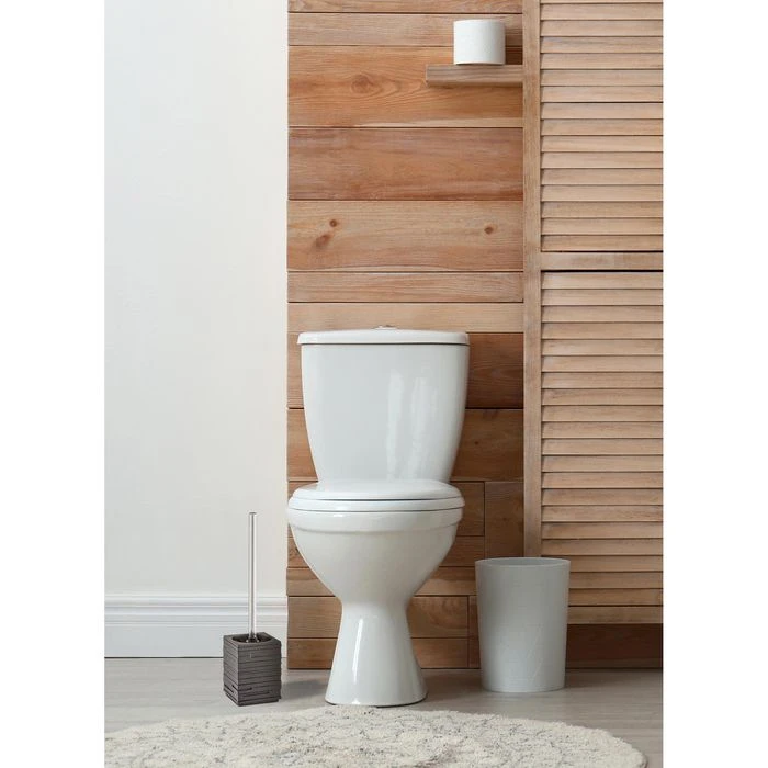 Zeller WC-Bürste Schiefer, Schwarz, Bürstenhalter Aus Kunststein 4 Zeller WC-Bürste Schiefer, Schwarz, Bürstenhalter Aus Kunststein – Bild 2