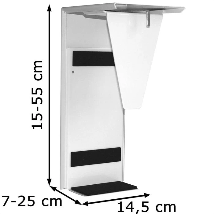 Actiforce PC-Halterung CHP02-29, Zum Unterbau Für Schreibtische, Weiß 4 Actiforce PC-Halterung CHP02-29, Zum Unterbau Für Schreibtische, Weiß – Bild 2