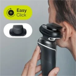 Braun Elektrorasierer Series 5 51-W4200cs, Weiß, Wet & Dry, Mit EasyClick-Trimmer Und Ladestation -Einrichtungsgeschäft c9e6b0020254c1ebf70404d0dab24fe156ffc1b0 elektrorasierer braun series 5 51 w4200cs weiss