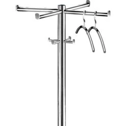 Kerkmann Garderobenständer Roma, 6229, Mit 8 Haken, Metall, Silber -Einrichtungsgeschäft ca2e6707007f17ba778bd54a14a8d2bbdac93956 garderobenstaender kerkmann roma 6229