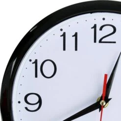 Technoline WT 600 Wanduhr Schwarz Quarz 25 Cm -Einrichtungsgeschäft ca6e0a8f88f12edc085e3248c5221becad06af47 wanduhr technoline wt 600 quarzuhr