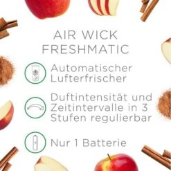 Airwick Raumduft Freshmatic Max, Starterset, 250 Ml, Zimtzauber & Bratapfel -Einrichtungsgeschäft cadff72f6373503ec0794857317f6d11d90b0652 raumduft airwick freshmatic max