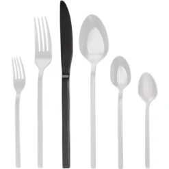 Gräwe Menümesser Lissabon, Edelstahl - Titan, Rostfrei, Schwarz, Set 6 Stück -Einrichtungsgeschäft ccacc0bab25704b515e0bcf1240b3808c4431434 menuemesser graewe lissabon edelstahl titan