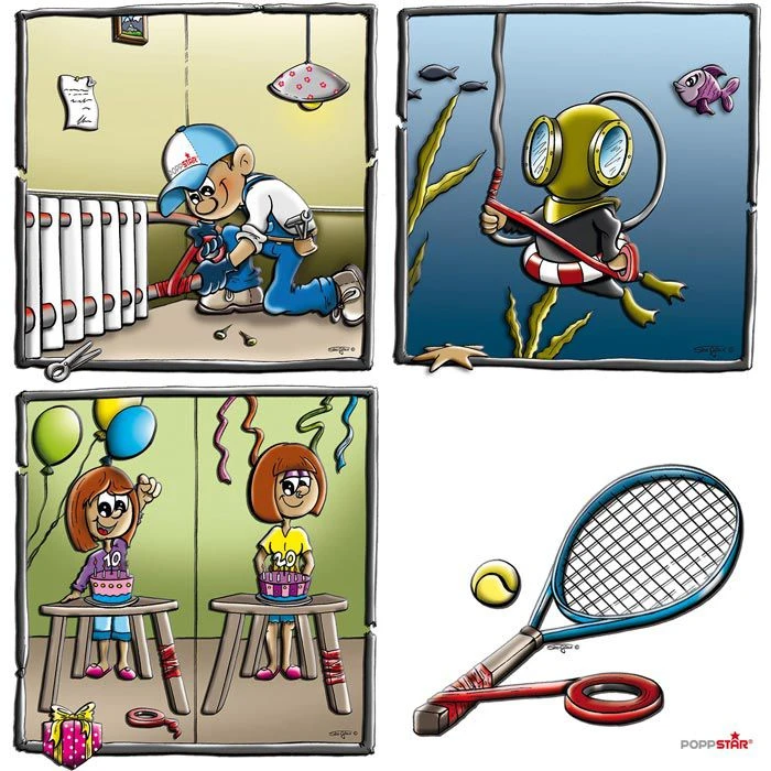 Dichtungsband Poppstar Selbstverschweißend, Schwarz, 38mm X 3m 4 Dichtungsband Poppstar Selbstverschweißend, Schwarz, 38mm X 3m – Bild 2