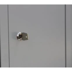 Lüllmann Schließfachschrank 523510, Aus Metall, 5 Fächer, 40 X 180 X 50cm, Lichtgrau -Einrichtungsgeschäft cd19fd53244c9c692773e4e8e4102c322b8435cb schliessfachschrank luellmann 523510 aus metall