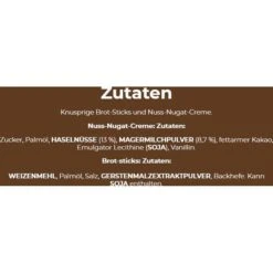 Nutella Brotaufstrich & Go, Einzelportionen Mit Brotsticks, 52g -Einrichtungsgeschäft cfdb1ab7bb9dde0406bb68219943394ea352b453 brotaufstrich nutella und go