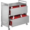 Kerkmann Hängeregistraturwagen 3132 Artline 2, Für 120 Mappen A4, Silber, Ausziehbar -Einrichtungsgeschäft d062651224b28493acf828bc0752a0c3ece011fe haengeregistraturwagen kerkmann 3132 artline 2