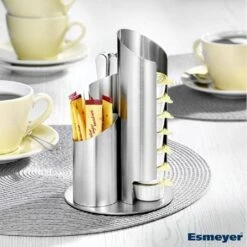 Esmeyer Portionsspender Multi, Für Kaffeesahne Und -zubehör, Edelstahl -Einrichtungsgeschäft d114b1f4f94e6061929ea91726da1631c88934b1 portionsspender esmeyer multi