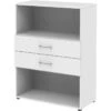 Röhr Kommode Direct.office, Weiß, Mit Regalfach Und Schubladen, 80 X 107,2 X 34,4cm -Einrichtungsgeschäft d2285090a3b101a983192df69a02922dca5c2d27 kommode roehr direct.office weiss