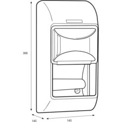 Katrin Toilettenpapierspender 104452, Kunststoff, Für 2 Kleinrollen, Schwarz 9 Katrin Toilettenpapierspender 104452, Kunststoff, Für 2 Kleinrollen, Schwarz -Einrichtungsgeschäft d492071313e835305b1daae4067dfeab9a1acb61 toilettenpapierspender katrin 104452
