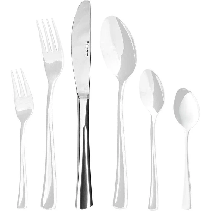 Esmeyer Menümesser Stockholm 204-045, Edelstahl, Silber Poliert, 12 Stück 4 Esmeyer Menümesser Stockholm 204-045, Edelstahl, Silber Poliert, 12 Stück – Bild 2