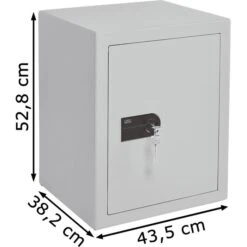 Burg Wächter Burg-Wächter Tresor City-Line C 340 K, 52,8 X 43,5cm, Mit Doppelbartschloss, 49kg -Einrichtungsgeschäft d8b5dc76251734b516c9304be0c96f594e0deb3d tresor burg waechter city line c 340 k