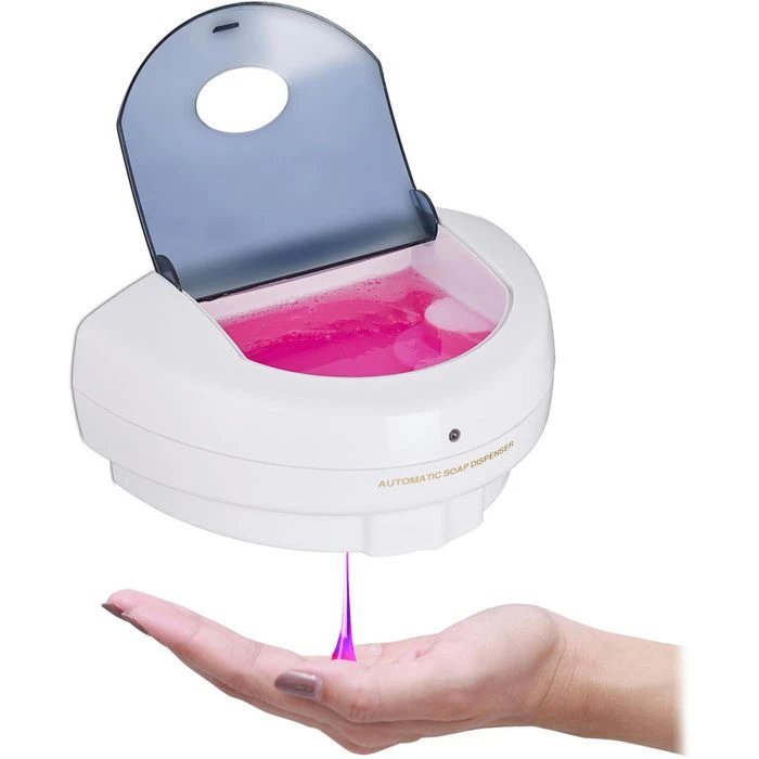 Relaxdays Seifenspender 10032661, Automatisch, Kunststoff, Mit Infrarotsensor, Weiß, 500ml 8 Relaxdays Seifenspender 10032661, Automatisch, Kunststoff, Mit Infrarotsensor, Weiß, 500ml – Bild 6