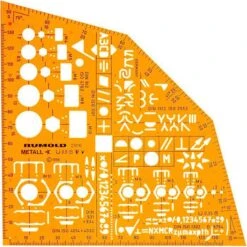 Rumold Schablone Metall 2916 Metallschablone