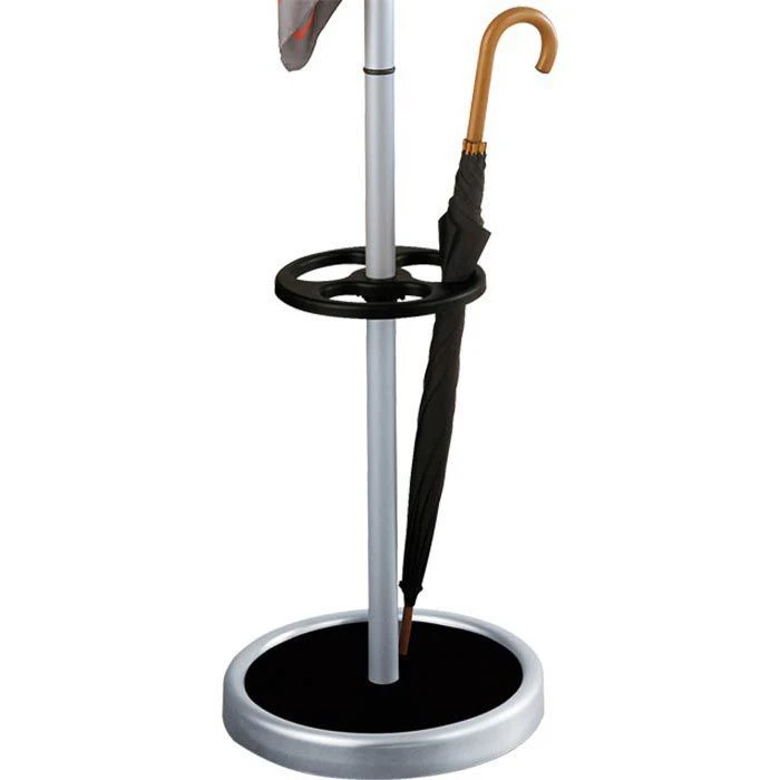 Kerkmann Garderobenständer Rondo, 6082, Mit 16 Haken, Metall, Alusilber / Schwarz 6 Kerkmann Garderobenständer Rondo, 6082, Mit 16 Haken, Metall, Alusilber / Schwarz – Bild 4