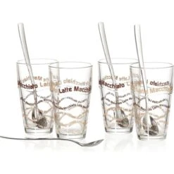 Ritzenhoff&Breker Kaffeegläser Latte Macchiato, Set Mit Löffel, 370ml, 8-teilig -Einrichtungsgeschäft d94771b7ed0f28acfac22f67c82e4a836f284d18 kaffeeglaeser ritzenhoffundbreker latte macchiato