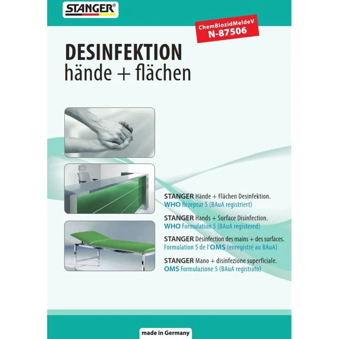 Stanger Desinfektionsmittel 55050003, Für Hände Und Flächen, Spray, 400 Ml 4 Stanger Desinfektionsmittel 55050003, Für Hände Und Flächen, Spray, 400 Ml – Bild 2