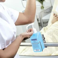 Bode Seifenspender Eurospender 3 Flex, 981460, Edelstahl, Silber, 1000ml -Einrichtungsgeschäft da678d234012f648555f94d41ecbb5fbe79f4a02 seifenspender bode eurospender 3 flex 981460