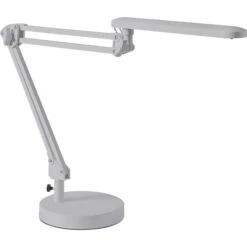 Alco Schreibtischlampe 963 LED, Silber, Mit Standfuß -Einrichtungsgeschäft dca4e4e5e77e8eac57eb77e243668344784bd172 schreibtischlampe alco 963 led